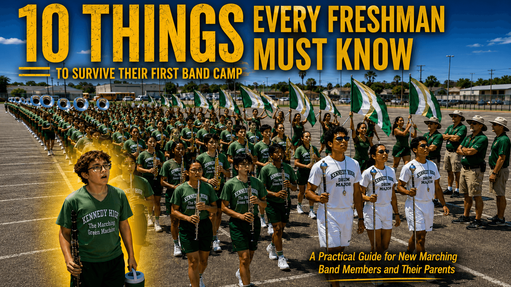 10 Things Every Freshman Must Know to Survive Their First Band Camp