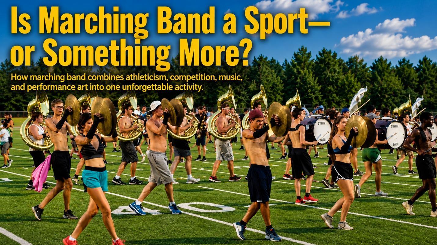 Is Marching Band a Sport or Something More?