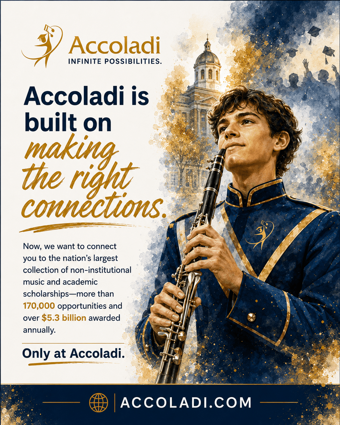 Accoladi article ad