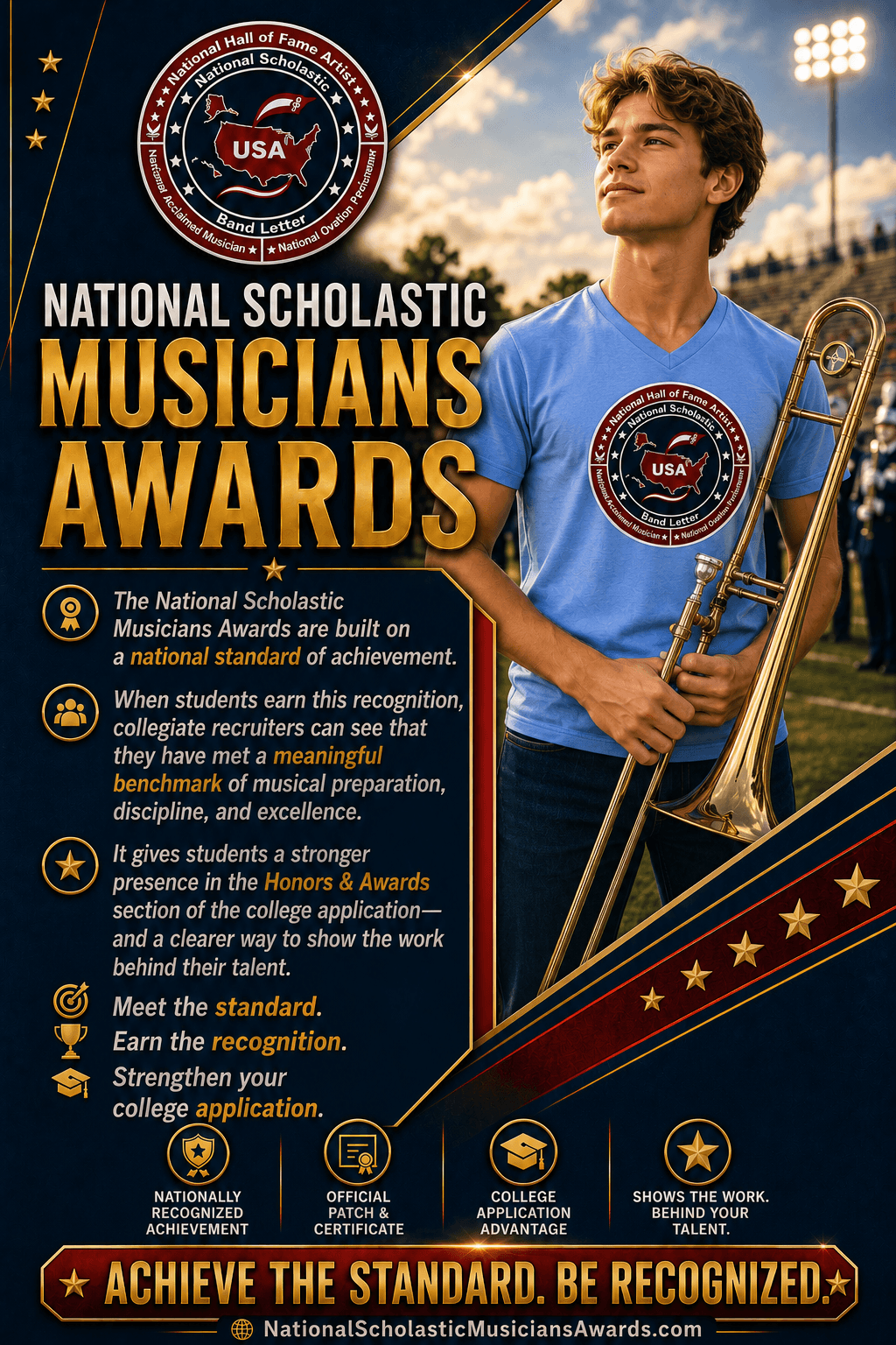 National Scholastic Musicians Awards article ad